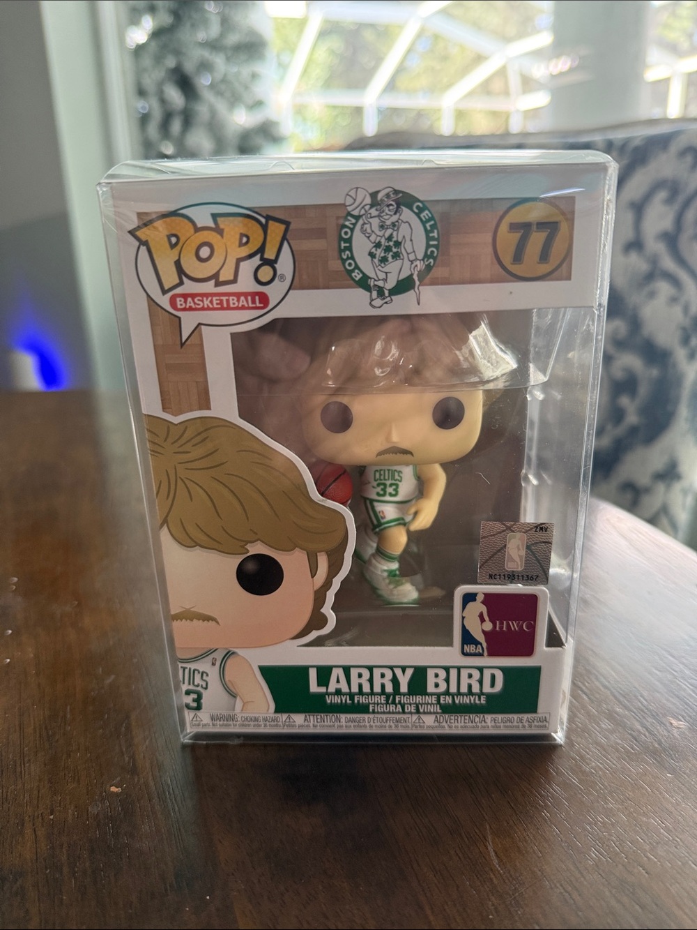 Funko Pop! Basketball Larry Bird Vinyl Figure - White & Green